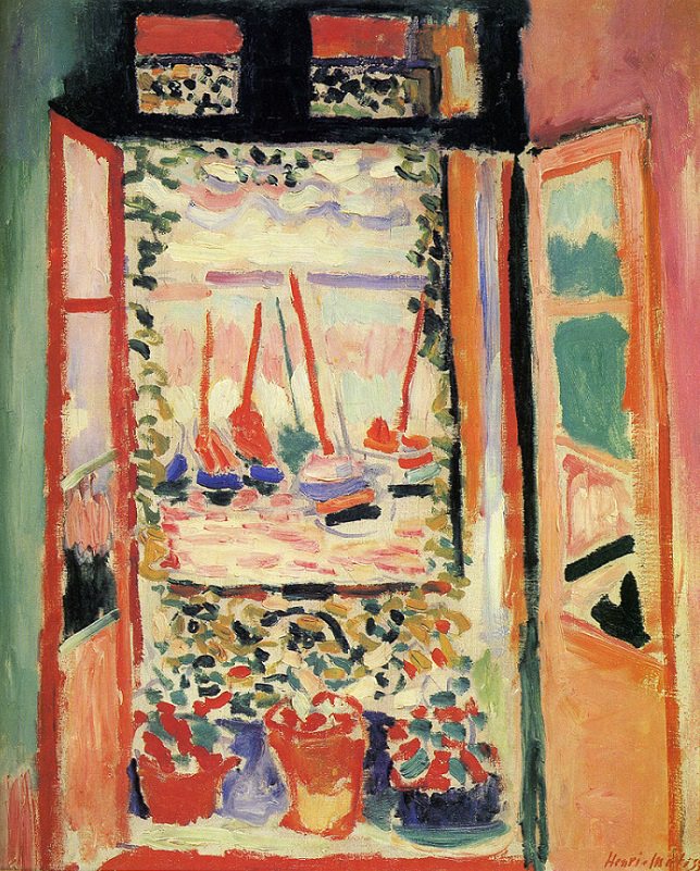 644x801 Open Window, Collioure, 1905 By Henri Matisse - Open Window Painting