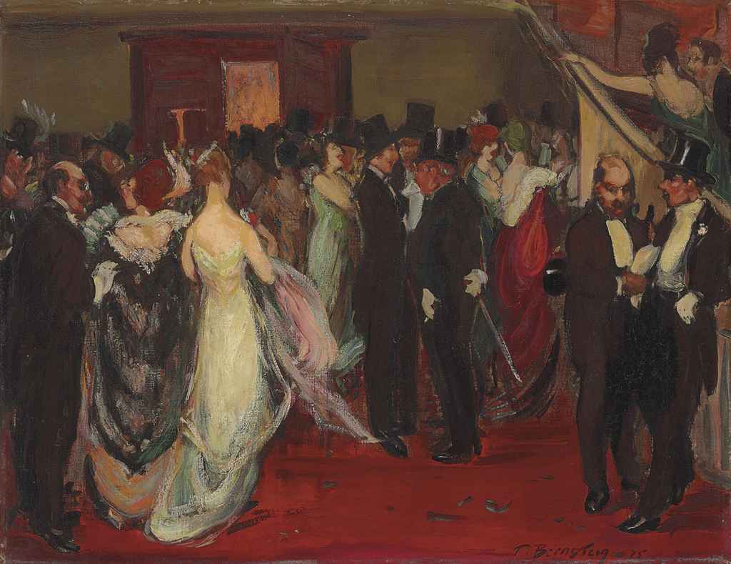 1024x789 Theresa Bernstein (1890 2002) At The Opera Paintings, Oil - Opera Painting