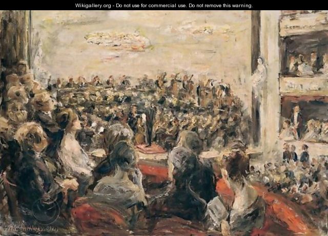 640x461 Konzert In Der Oper (Concert At The Opera) - Opera Painting