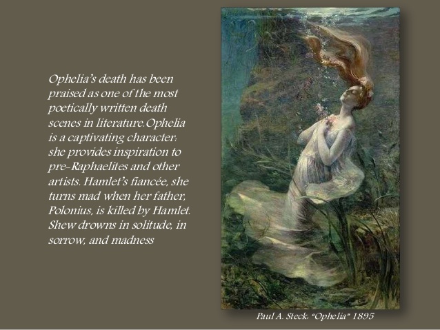 638x479 Ophelia's Madness In Painting - Ophelia Drowning Painting