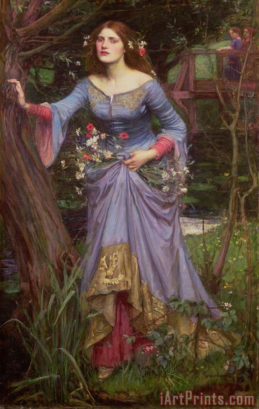 508x800 John William Waterhouse Ophelia Painting - Ophelia Painting