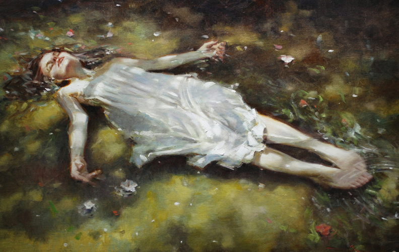 792x501 Ophelia Painting Waterhouse - Ophelia The Painting