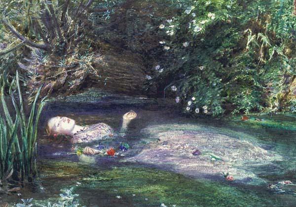 600x419 Ophelia By John Everett Millais - Ophelia The Painting