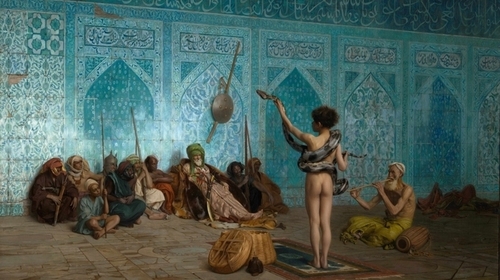 500x280 Opera North - Opium Den Painting