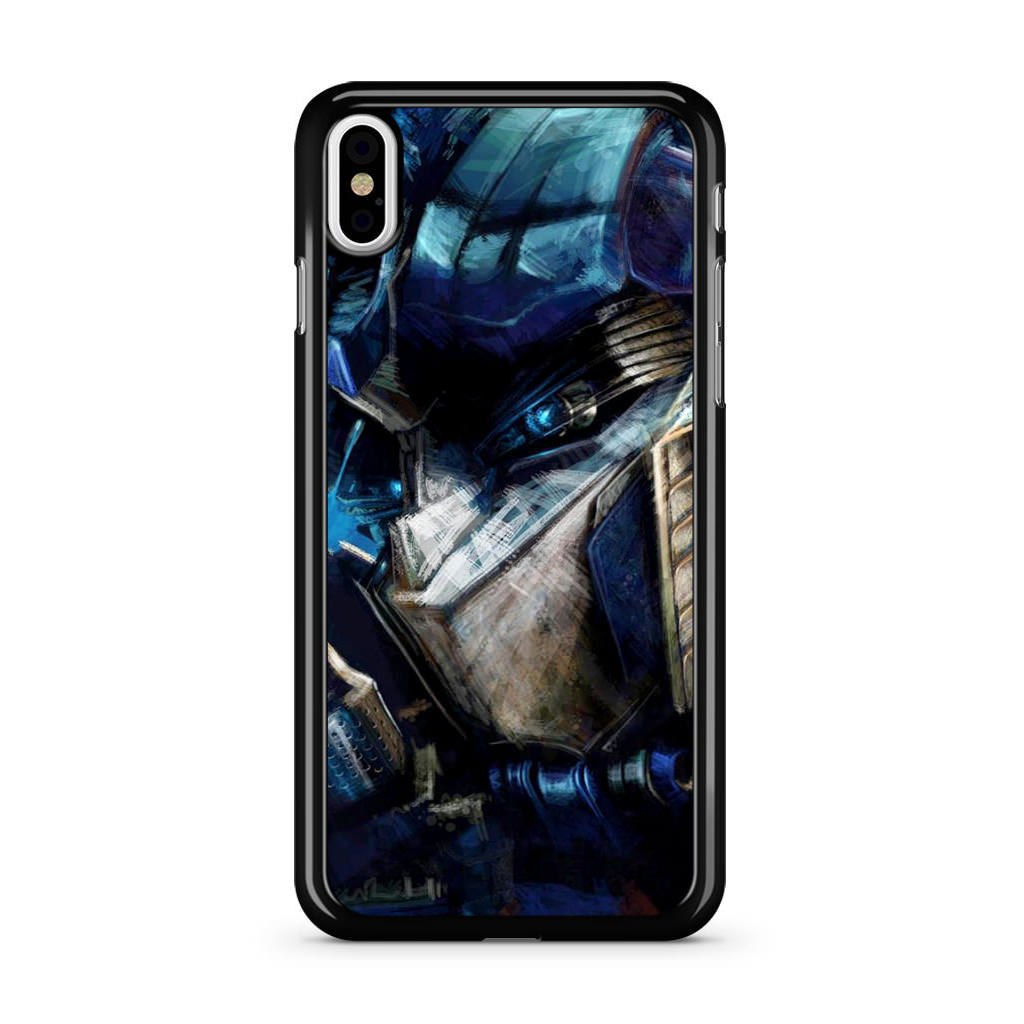 1024x1024 Tansformers Optimus Prime Painting Iphone X Case - Optimus Prime Painting
