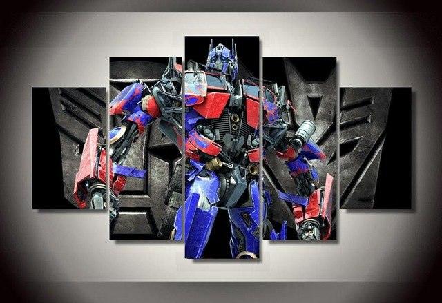 640x439 Unframed Printed Optimus Printed Picture Painting Wall Art Room - Optimus Prime Painting