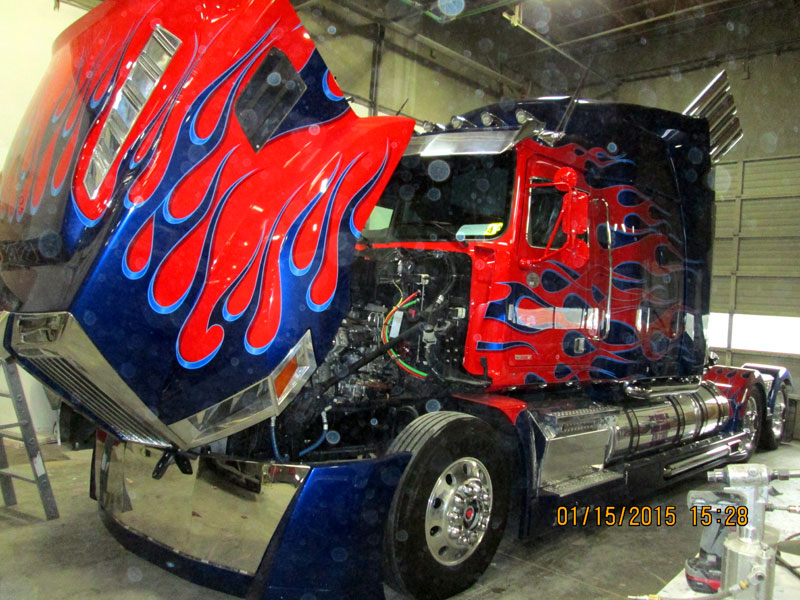800x600 Optimus Prime Custom Graphics Paint - Optimus Prime Painting