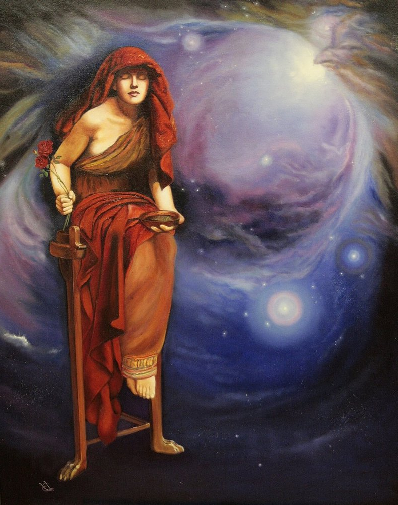 794x1006 Oracle Of Delphi Painting Aether Oracle Of Delphiamaterasu1960 - Oracle Of Delphi Painting