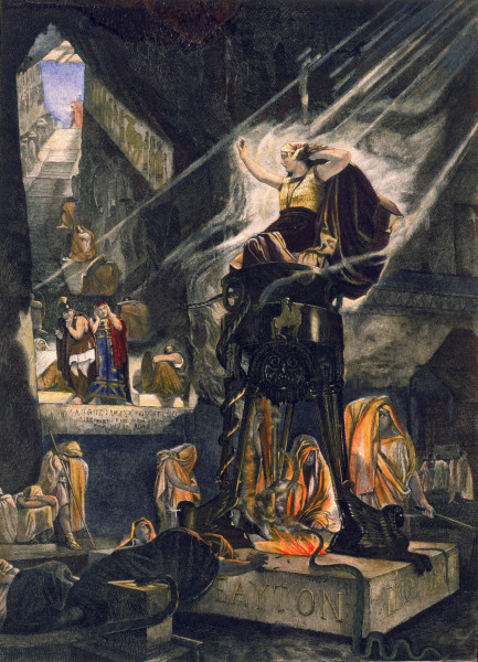 433x600 Oracle - Oracle Of Delphi Painting