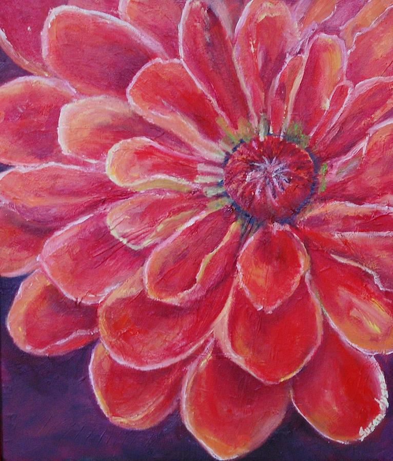 766x900 Orange Blossom Painting By Susan Dyson - Orange Blossom Painting