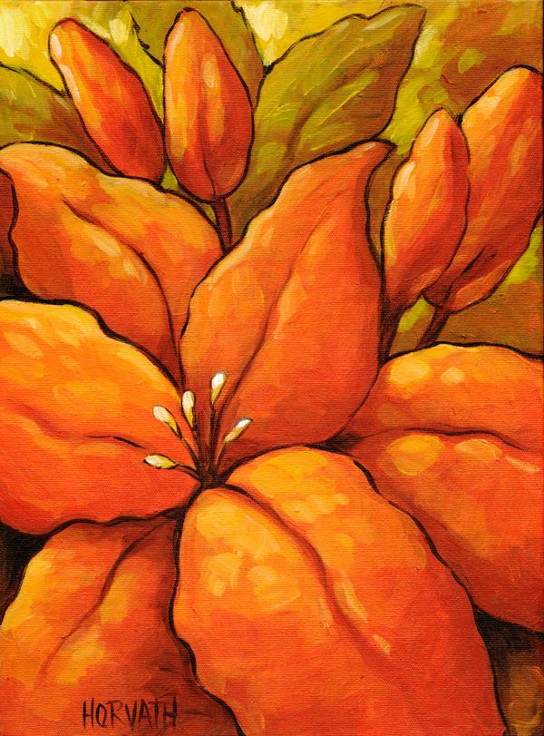 Orange Blossom Painting At Explore Collection Of