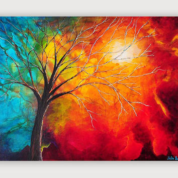 354x354 Shop Large Orange Abstract Canvas Art On Wanelo - Orange Canvas Painting