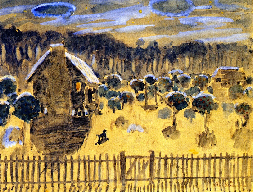 1068x810 Night Orange Grove Painting Frederick C Frieseke Oil Paintings - Orange Grove Painting