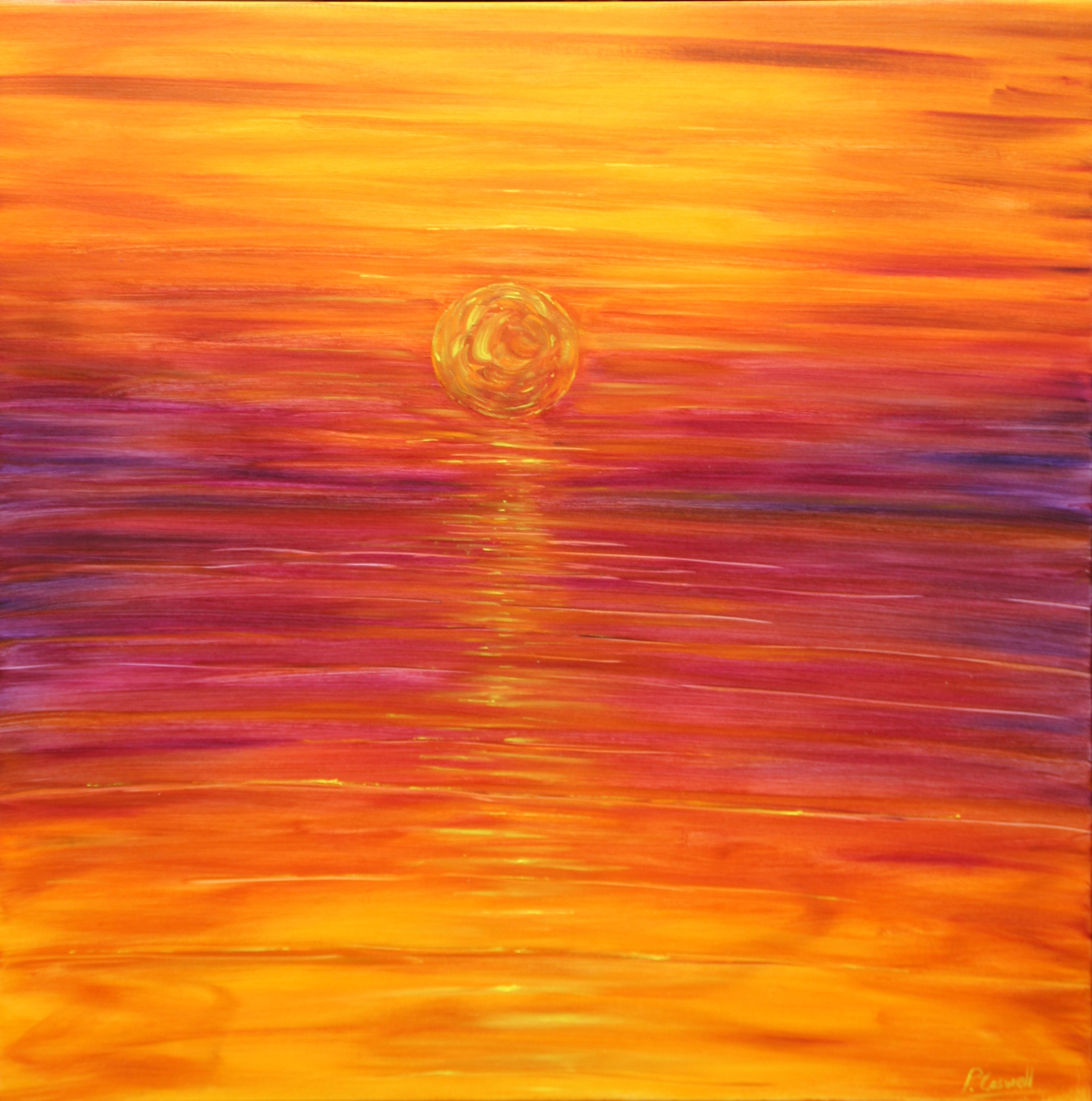 2215x2234 Orange Pete Caswell - Orange Painting