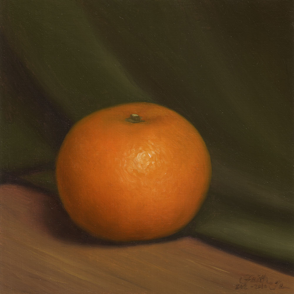 1000x1000 Orange Painting No. 3 - Orange Painting