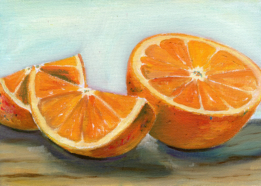 900x642 Orange Painting By Sarah Lynch - Orange Painting