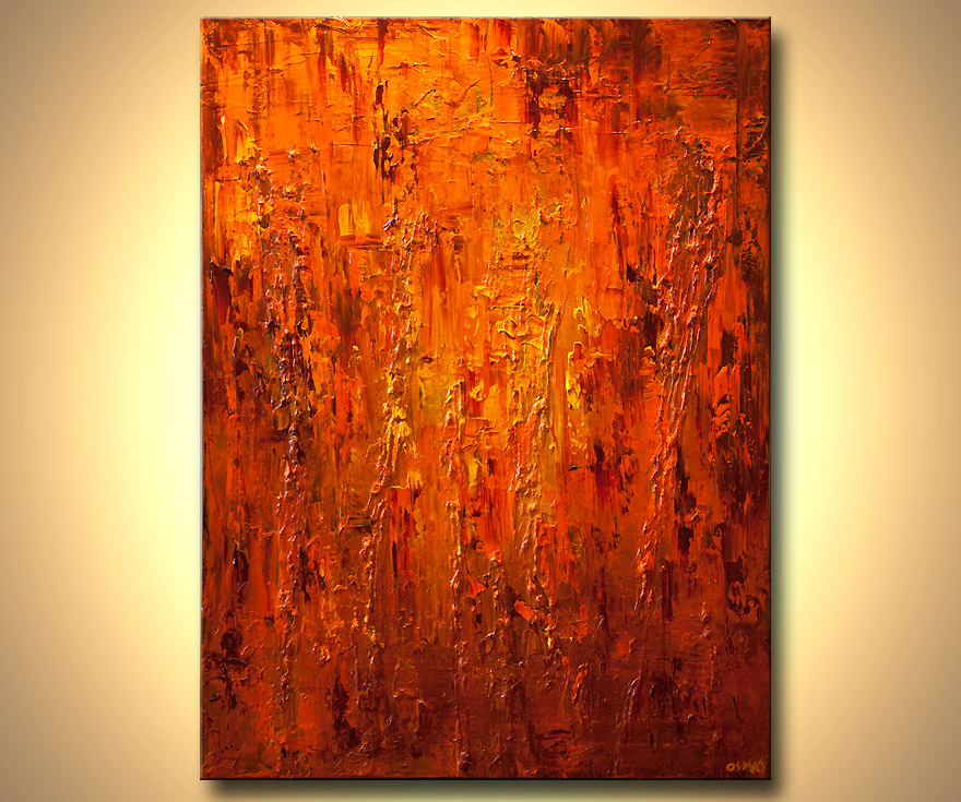 880x735 Painting - Orange Painting