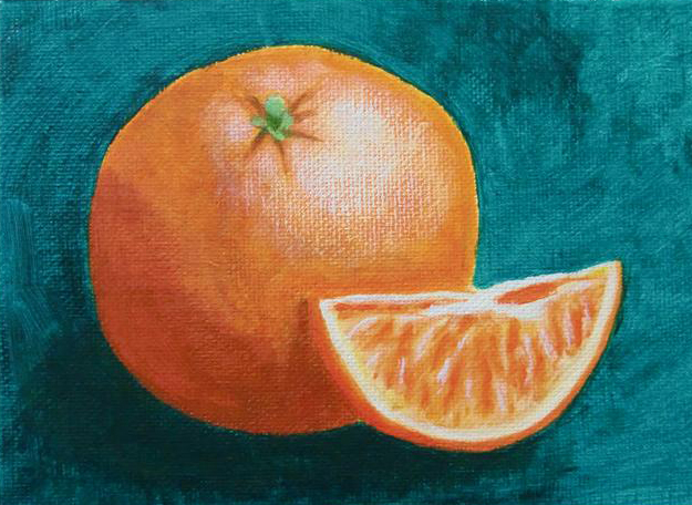 625x456 Orange Paint Happy - Orange Painting