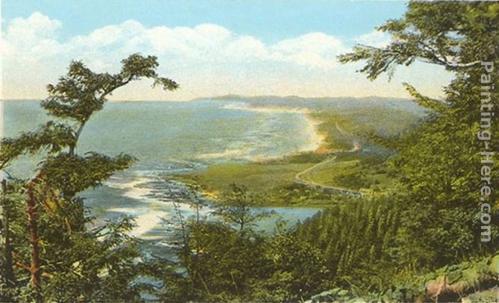 720x437 Norman Parkinson Coastal Towns, Oregon Coast Highway Painting - Oregon Painting