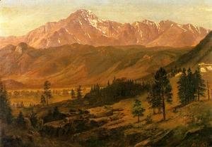 300x209 Albert Bierstadt - Oregon Trail Painting