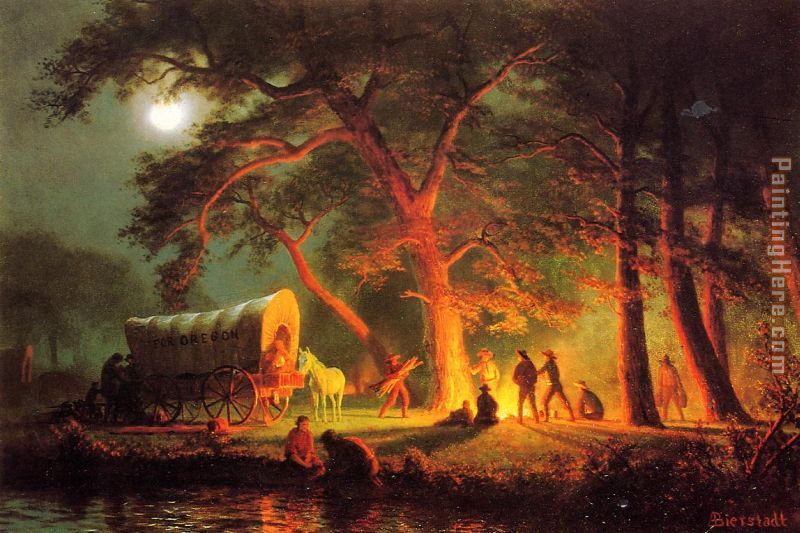 800x533 Albert Bierstadt Oregon Trail Painting Anysize 50% Off - Oregon Trail Painting