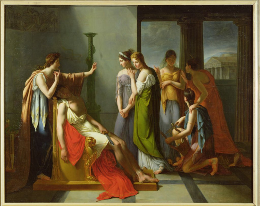 1024x811 The Dream Of Orestes Posters Amp Prints By Francois Dubois - Orestes Painting