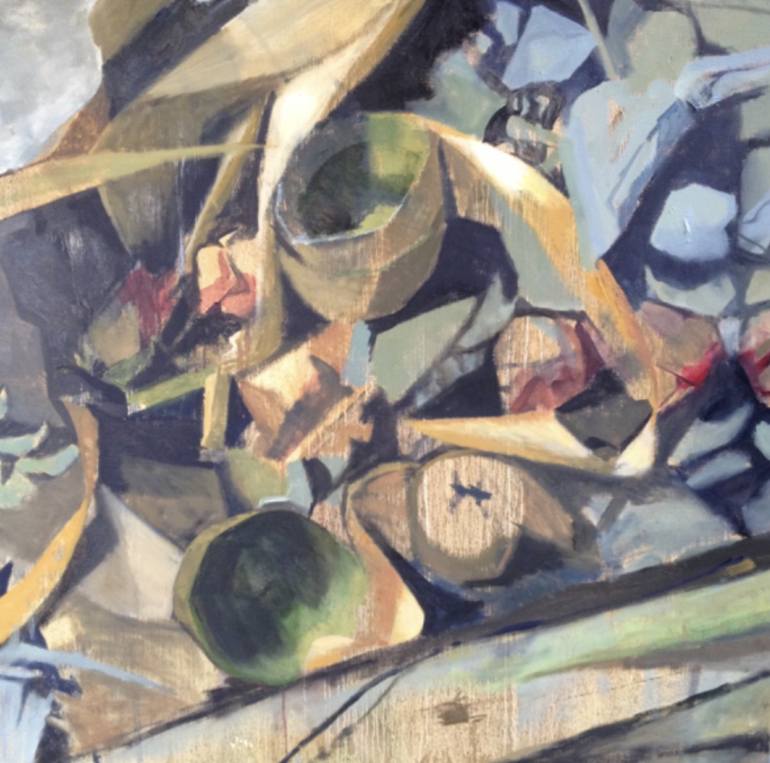 770x763 Saatchi Art Organic Painting By Ramona Hielckert - Organic Painting