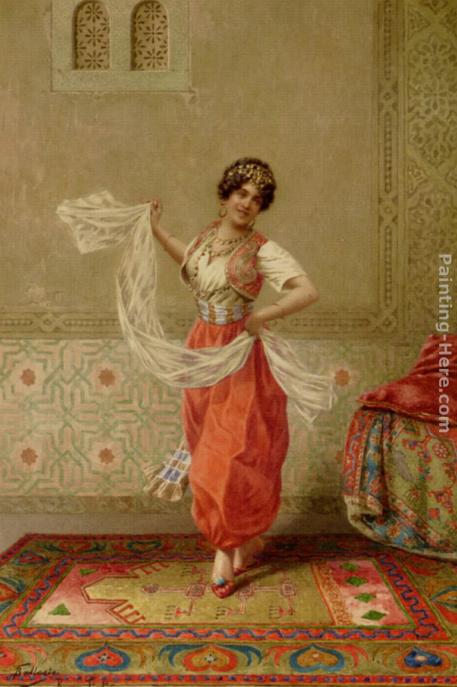 666x1000 Francesco Ballesio The Oriental Dancer Painting Anysize 50% Off - Oriental Painting