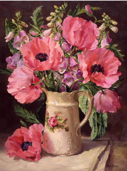 440x593 Oriental Poppies - Oriental Poppies Painting