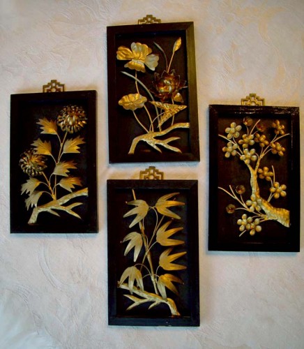 436x500 Wonderful Wall Art Ideas Design Painting Asian Metal Wall Art - Oriental Wall Painting