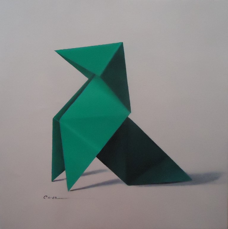 768x770 Saper Galleries Is The Source For Francisco Casas Paintings - Origami Painting