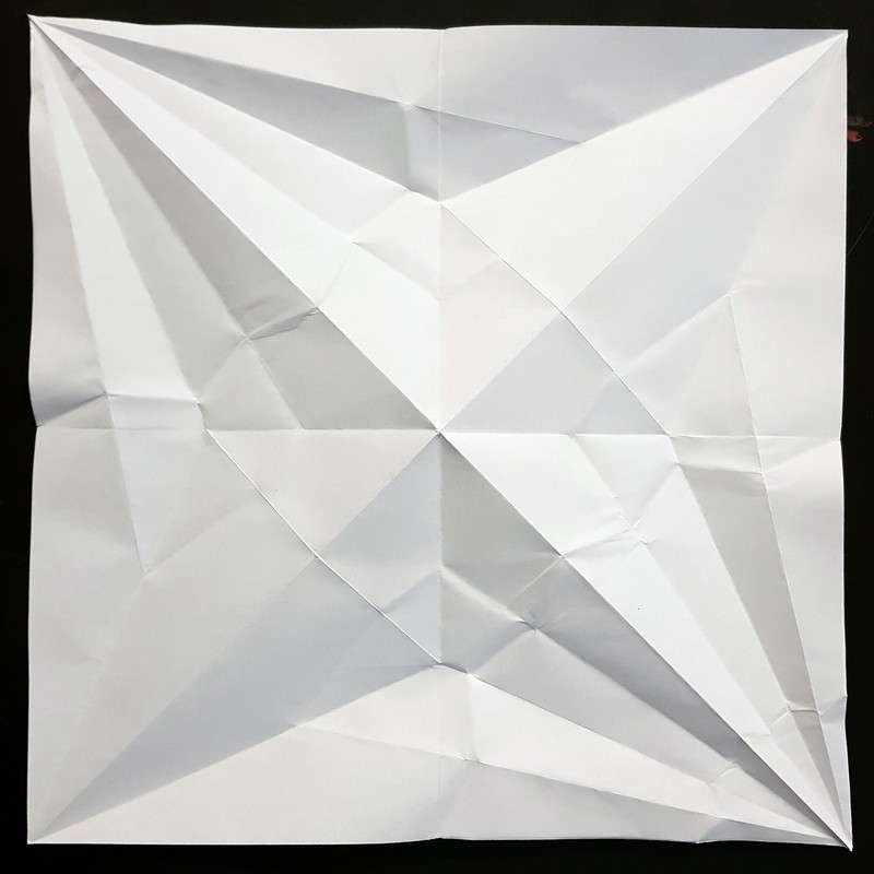 800x800 An Origami Based Painting Lesson - Origami Painting