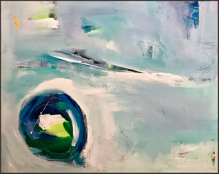 760x606 Safe Harbour 1 Original Abstract Painting S. Fox Art Studio - Original Abstract Painting