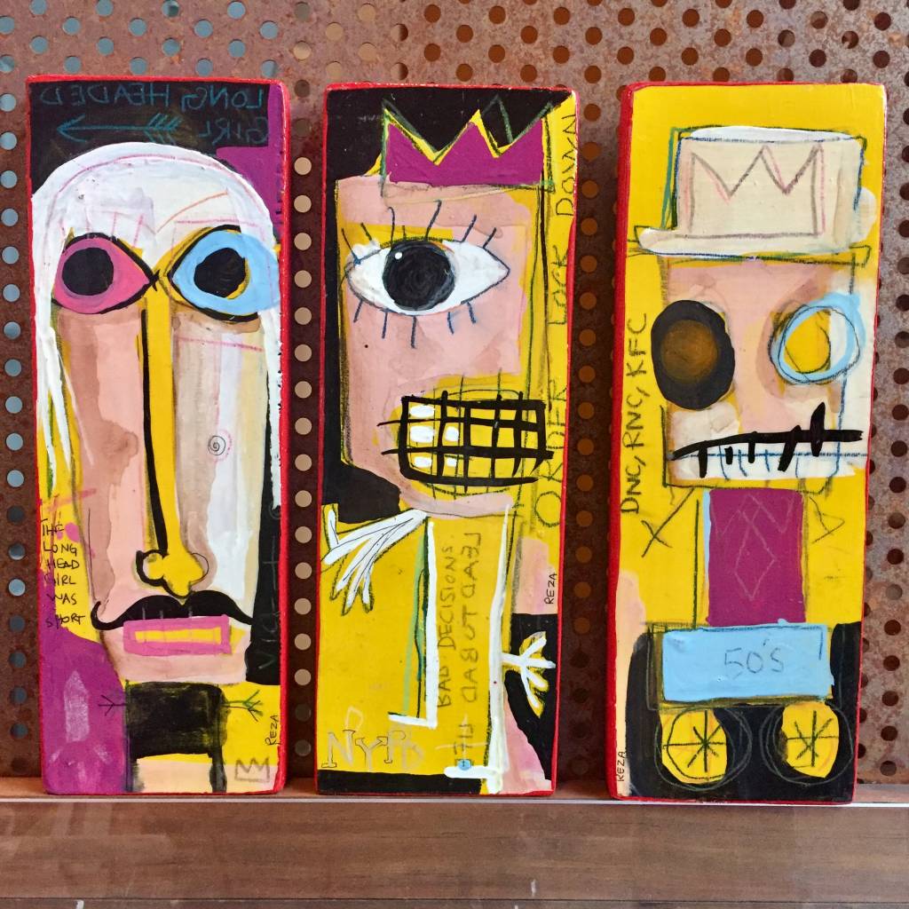 1024x1024 Original Artwork By Los Angeles Artist, Reza Kassai - Original Artwork Painting