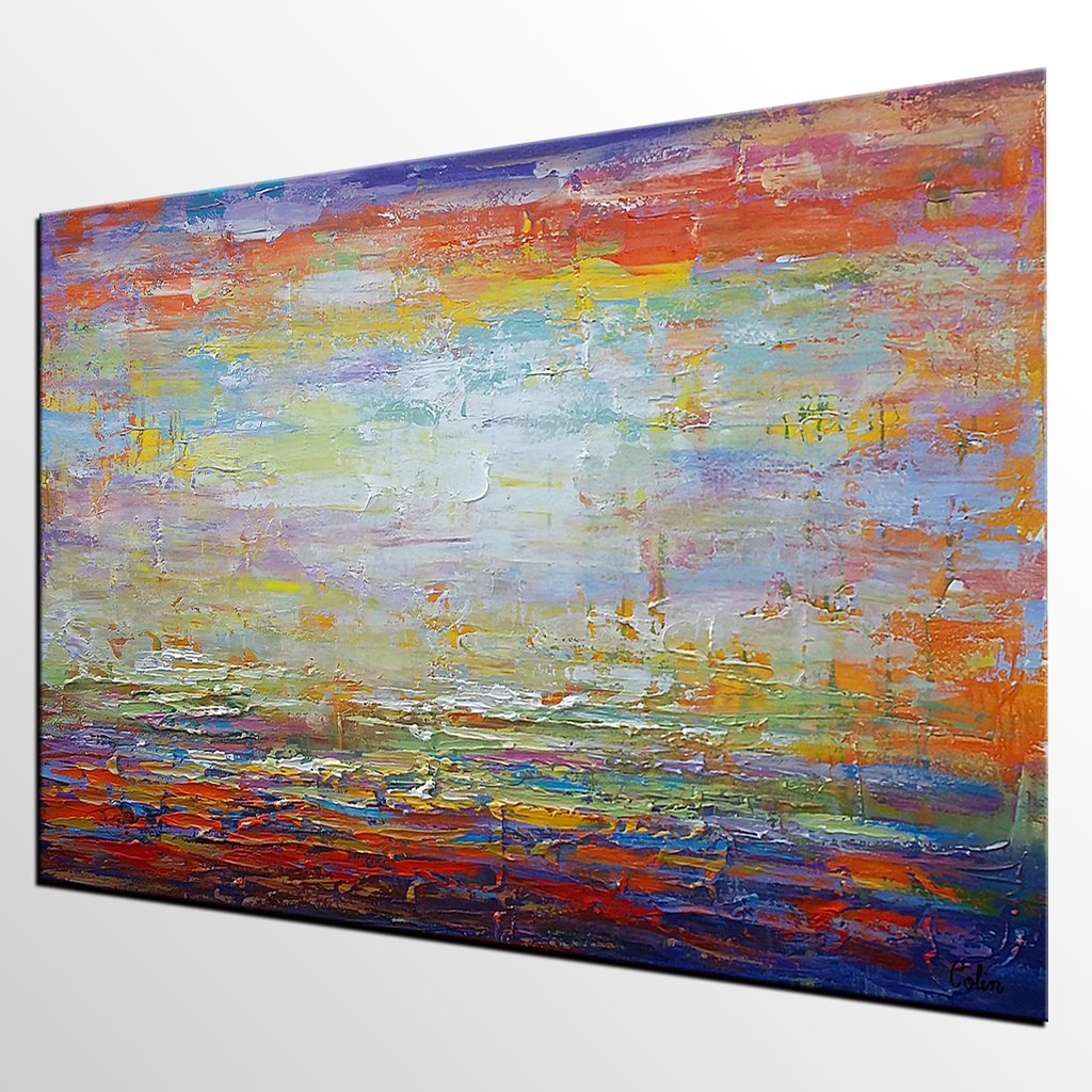 1024x1024 Canvas Painting, Original Wall Art, Living Room Painting, Large - Original Artwork Painting