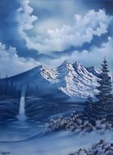 164x225 Ross Original Painting Ebay - Original Bob Ross Painting Cost