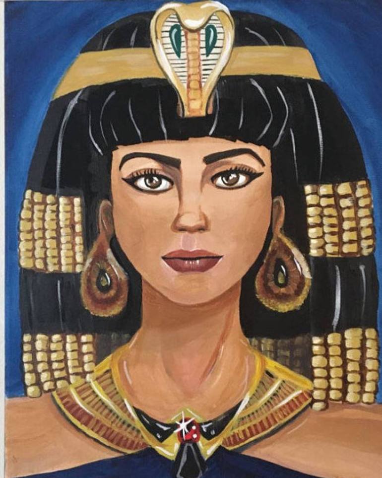 Original Cleopatra Painting at Explore collection