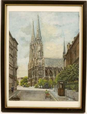 336x439 The Paintings Of Adolf Hitler - Original Hitler Painting