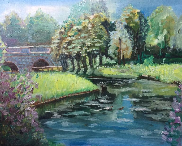 770x618 Saatchi Art Original Oil Painting Landscape Painting By Ekaterina - Original Oil Landscape Painting