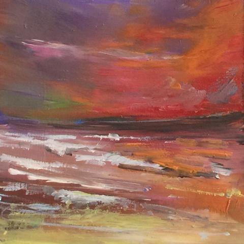 480x480 Mini Original Oil Painting - Original Oil Painting