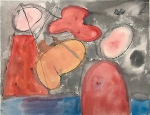 300x231 Klee Original Painting Drawing, On Canvas, Signed, Picasso Era - Original Painting