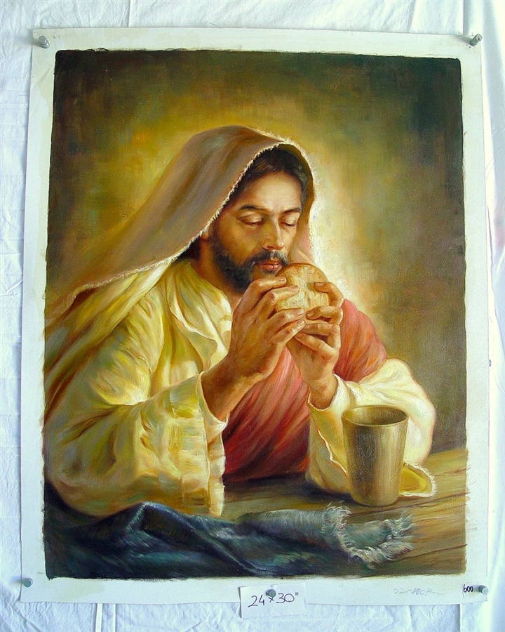 720x900 Jesus Christ Original Oil Painting - Original Painting Of Jesus