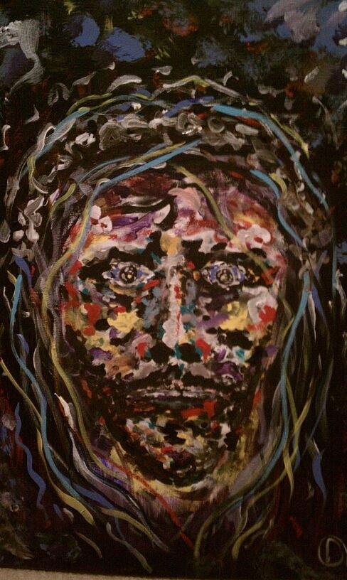 488x816 Jesus Christ Painting By David Nagel - Original Painting Of Jesus