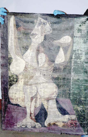 300x468 Turkey Police Recover Stolen Picasso In Istanbul - Original Police Painting