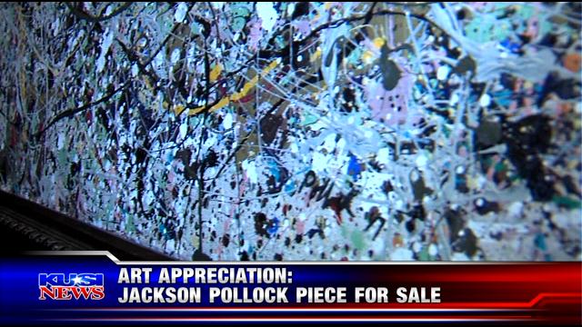 640x360 Jackson Pollock Painting For Sale In San Diego - Original Pollock Painting