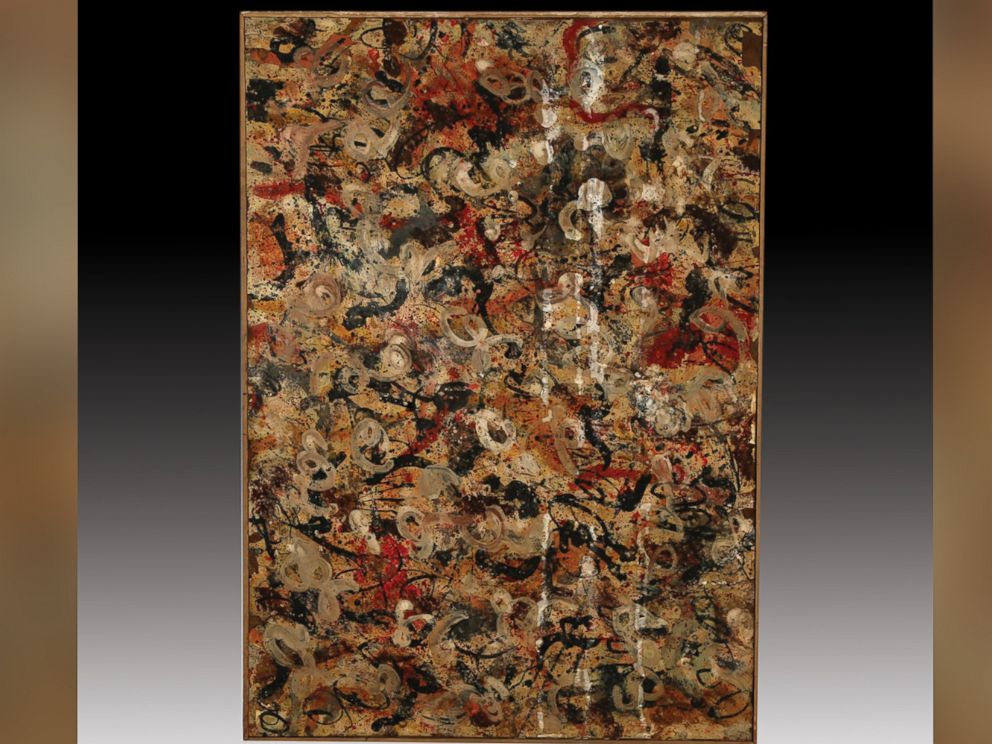 992x744 Painting Found In Arizona Garage May Be A Jackson Pollock Worth - Original Pollock Painting