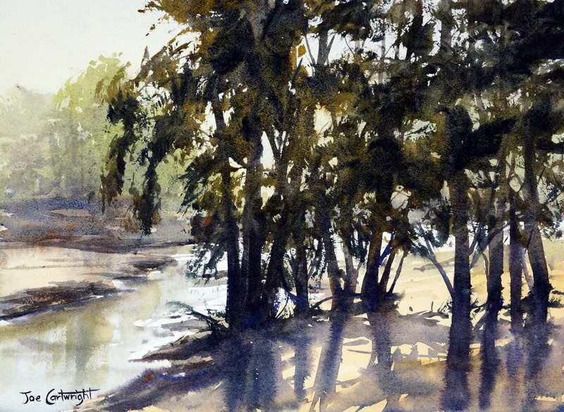800x585 Watercolor Paintings For Sale By Joe Cartwright - Original Watercolor Painting Prices