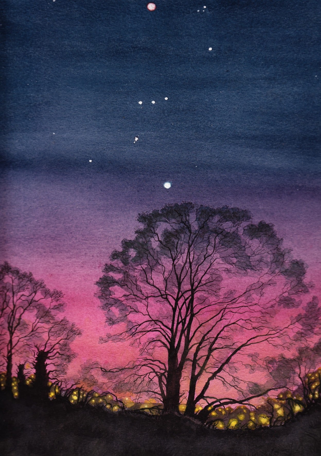 1248x1770 Orion Constellation - Orion Constellation Painting