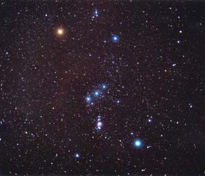 300x257 Star Constellations - Orion Constellation Painting