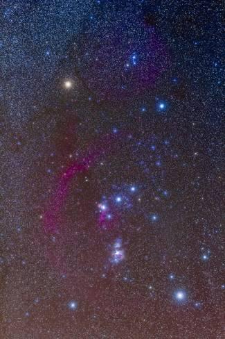 325x488 The Orion Constellation Photographic Print - Orion Constellation Painting